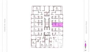 Студия квартира, вторичка, 26м2, 20/25 этаж