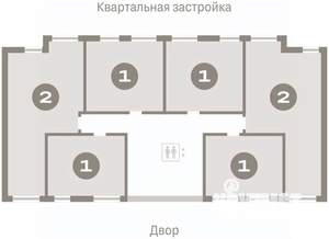 1-к квартира, вторичка, 40м2, 4/7 этаж