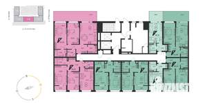 3-к квартира, вторичка, 70м2, 2/22 этаж