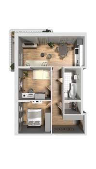 2-к квартира, вторичка, 62м2, 5/9 этаж