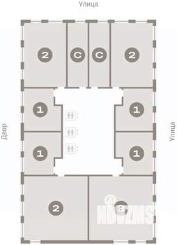 Студия квартира, вторичка, 33м2, 9/25 этаж