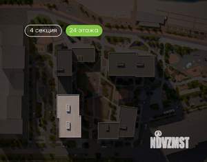 1-к квартира, вторичка, 42м2, 10/24 этаж