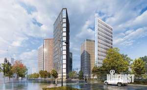 2-к квартира, строящийся дом, 74м2, 26/27 этаж