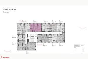 2-к квартира, вторичка, 56м2, 5/15 этаж