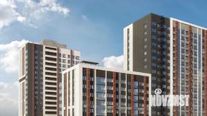 3-к квартира, строящийся дом, 75м2, 10/25 этаж