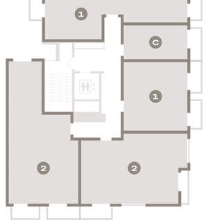 2-к квартира, вторичка, 73м2, 2/9 этаж