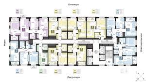 2-к квартира, вторичка, 69м2, 18/31 этаж