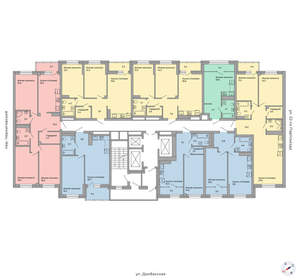 2-к квартира, вторичка, 78м2, 15/21 этаж