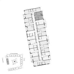 1-к квартира, вторичка, 36м2, 5/15 этаж