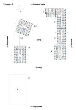 2-к квартира, строящийся дом, 44м2, 3/24 этаж