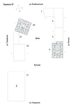 2-к квартира, строящийся дом, 50м2, 13/24 этаж