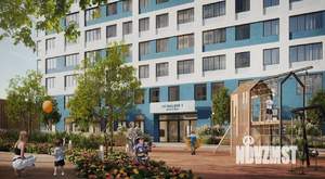 2-к квартира, строящийся дом, 39м2, 8/27 этаж