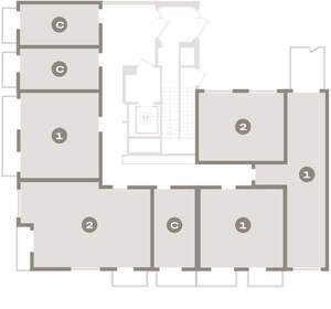 2-к квартира, вторичка, 64м2, 2/16 этаж