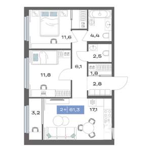 Фото квартиры на продажу (1)