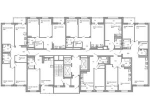 1-к квартира, сданный дом, 41м2, 18/21 этаж