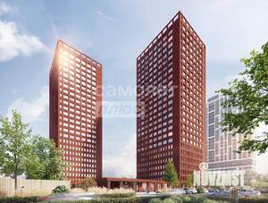 1-к квартира, сданный дом, 41м2, 6/25 этаж