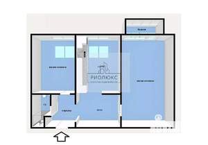 2-к квартира, вторичка, 44м2, 2/9 этаж