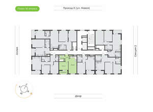 1-к квартира, вторичка, 40м2, 14/17 этаж