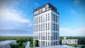 2-к квартира, строящийся дом, 50м2, 6/20 этаж