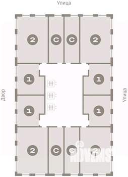 Студия квартира, вторичка, 33м2, 11/25 этаж
