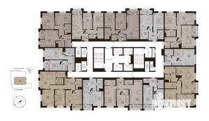 1-к квартира, вторичка, 46м2, 10/23 этаж