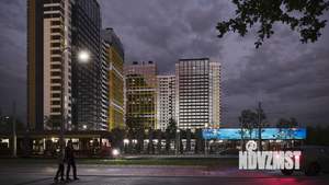 1-к квартира, вторичка, 38м2, 22/25 этаж