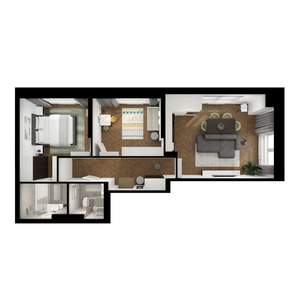 2-к квартира, вторичка, 60м2, 10/29 этаж