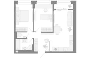 3-к квартира, вторичка, 59м2, 25/26 этаж