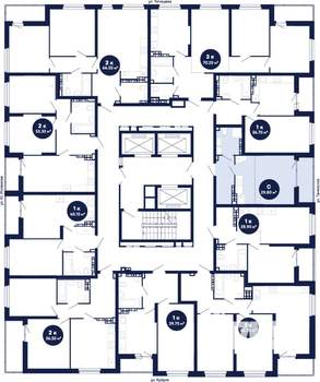 Студия квартира, сданный дом, 30м2, 14/21 этаж