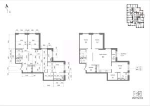 3-к квартира, вторичка, 100м2, 16/26 этаж