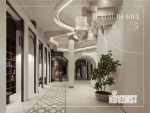 1-к квартира, строящийся дом, 59м2, 3/29 этаж