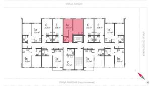 1-к квартира, вторичка, 34м2, 3/8 этаж