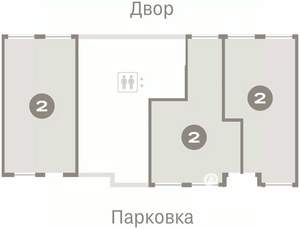 2-к квартира, вторичка, 91м2, 1/9 этаж