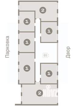 1-к квартира, вторичка, 35м2, 8/9 этаж