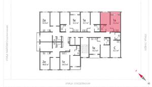 1-к квартира, вторичка, 32м2, 5/8 этаж
