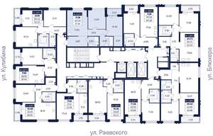 2-к квартира, вторичка, 62м2, 9/25 этаж