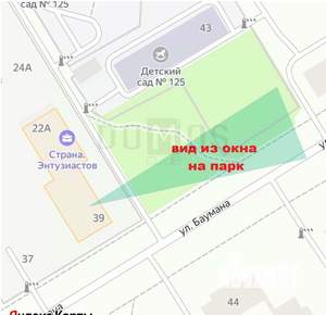 2-к квартира, вторичка, 43м2, 5/10 этаж