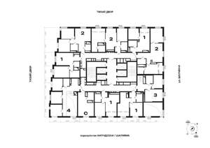 1-к квартира, вторичка, 45м2, 29/29 этаж
