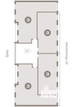 3-к квартира, вторичка, 143м2, 7/7 этаж