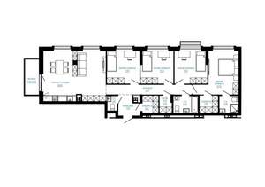 4-к квартира, вторичка, 114м2, 7/7 этаж