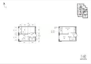 1-к квартира, вторичка, 44м2, 4/26 этаж