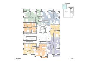 2-к квартира, вторичка, 77м2, 6/25 этаж