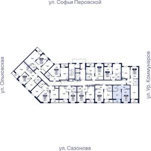 1-к квартира, вторичка, 39м2, 14/17 этаж