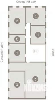 2-к квартира, вторичка, 159м2, 2/9 этаж