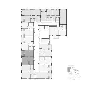 1-к квартира, вторичка, 44м2, 14/15 этаж