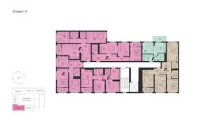 2-к квартира, вторичка, 56м2, 8/31 этаж