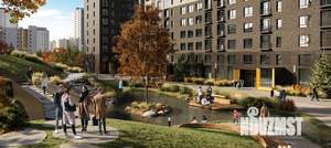2-к квартира, строящийся дом, 58м2, 13/24 этаж