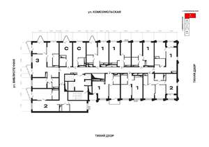 1-к квартира, вторичка, 37м2, 22/25 этаж