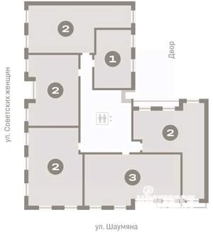 3-к квартира, вторичка, 161м2, 7/9 этаж