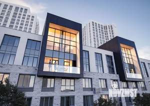 1-к квартира, строящийся дом, 44м2, 5/9 этаж